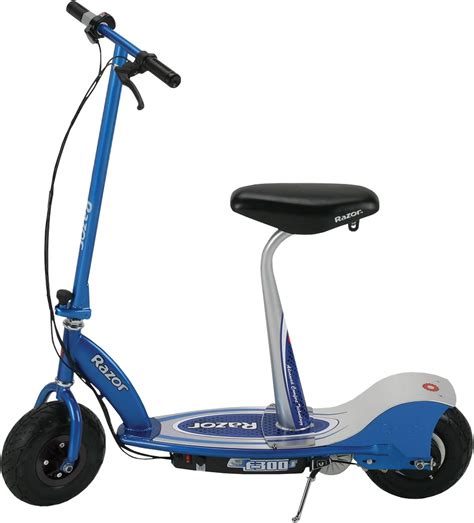 amazon electric scooter|Razor E300S Seated Electric Scooter .